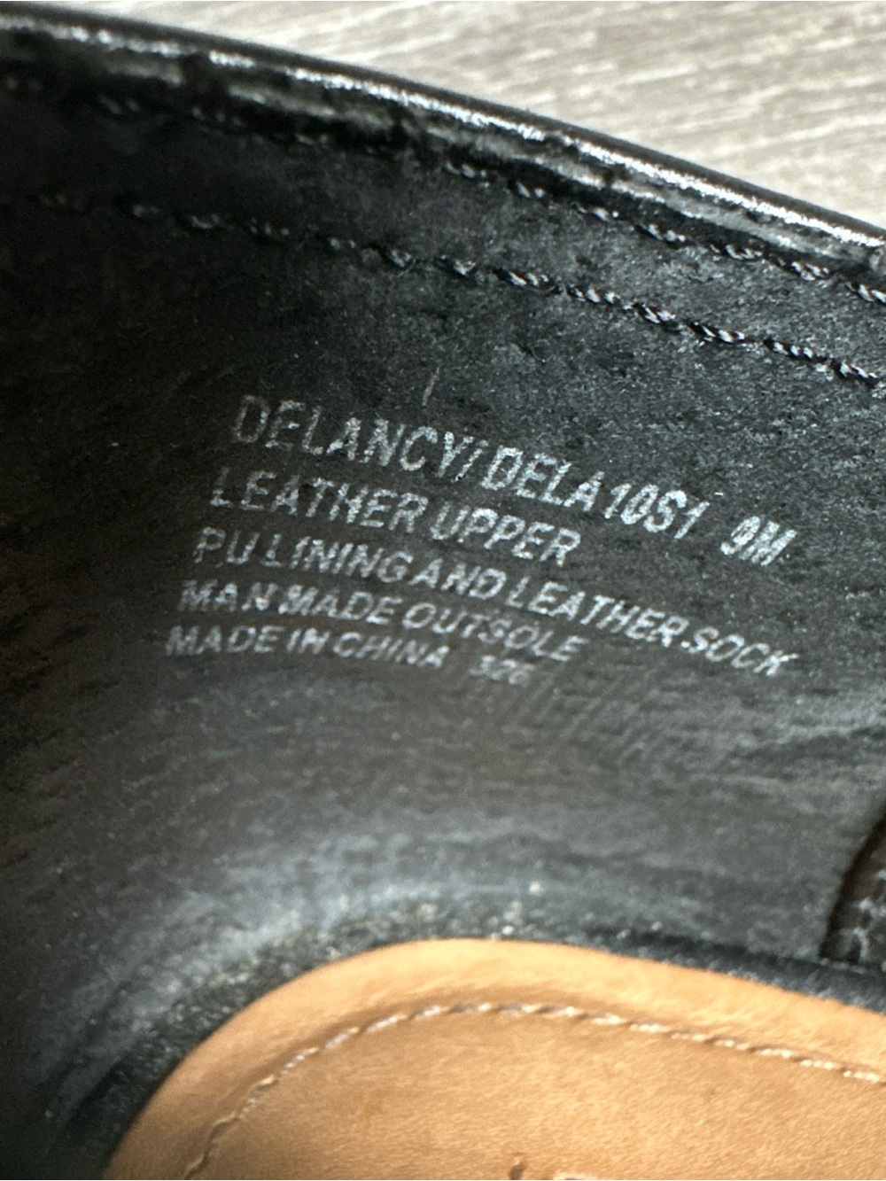 Steve Madden Delancy Black Leather Mary Jane Square Toe Buckle Flat Shoes sz 9M - Picture 10 of 11
